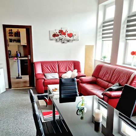 Ferienwohnung "Blick Mylau" - Naehe Freizeitpark Plohn & Weltgroesster Ziegelsteinbruecke Райхенбах-ім-Фогтланд Екстер'єр фото