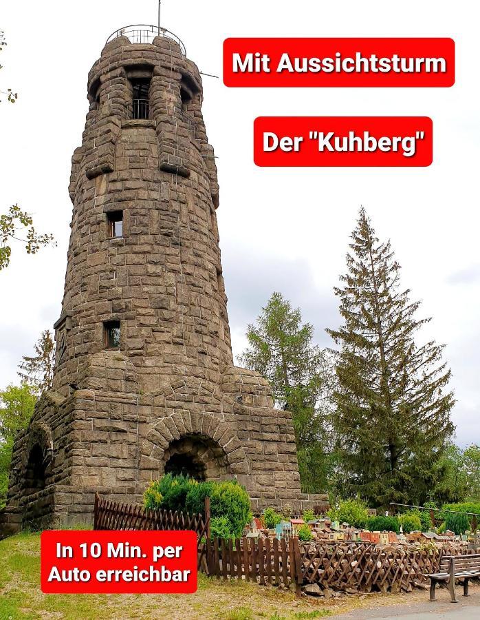 Ferienwohnung "Blick Mylau" - Naehe Freizeitpark Plohn & Weltgroesster Ziegelsteinbruecke Райхенбах-ім-Фогтланд Екстер'єр фото
